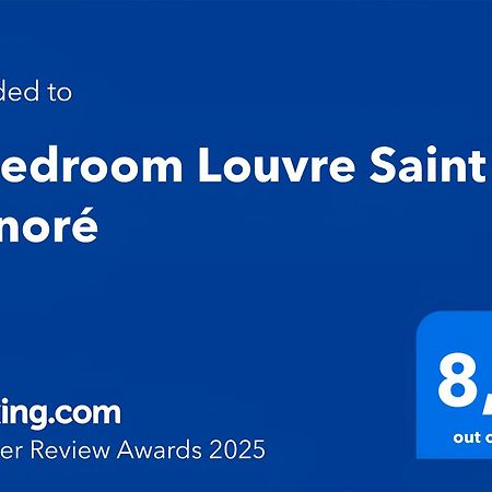 Luxurious 1 Bedroom Louvre Saint Honoré Free Netflix París Exterior foto